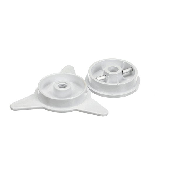 (image for) Heat Sealing Co. 6110023 WHITE CORE ADAPTER SET, 3", PLASTIC